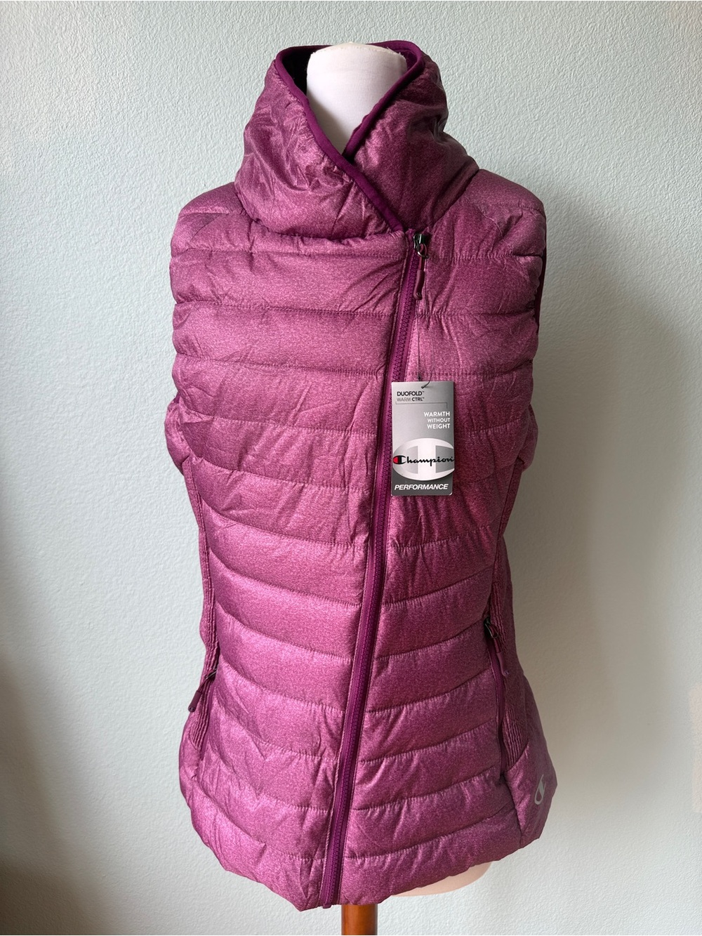 Champion Women's Quilted Puffer Vest - Size XL
